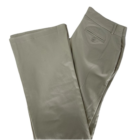 GAP Women's Khaki Modern Fit Flare Pants Size 10XL Gapstretch Extra Long Preppy - Picture 7 of 7